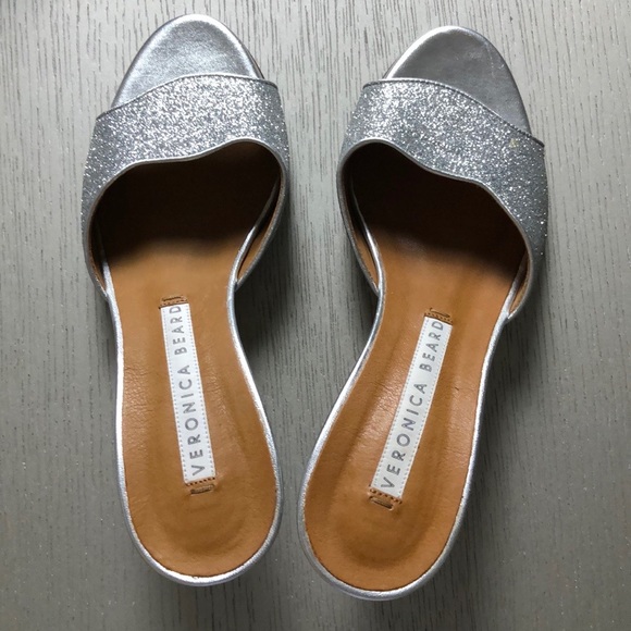 Veronica Beard leather mules sandals Size 36 - Picture 7 of 9